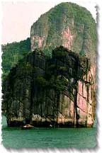 Halong Bay's Limestone Formations